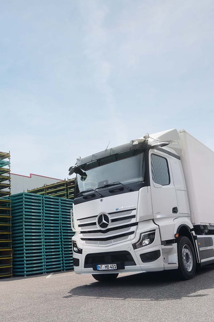 Der neue eActros 400.
